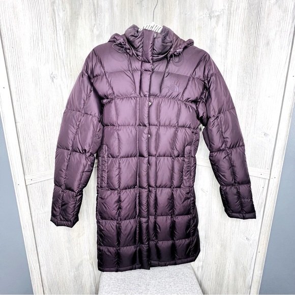 The North Face Jackets & Blazers - The North Face Long Puffer Parka Purple